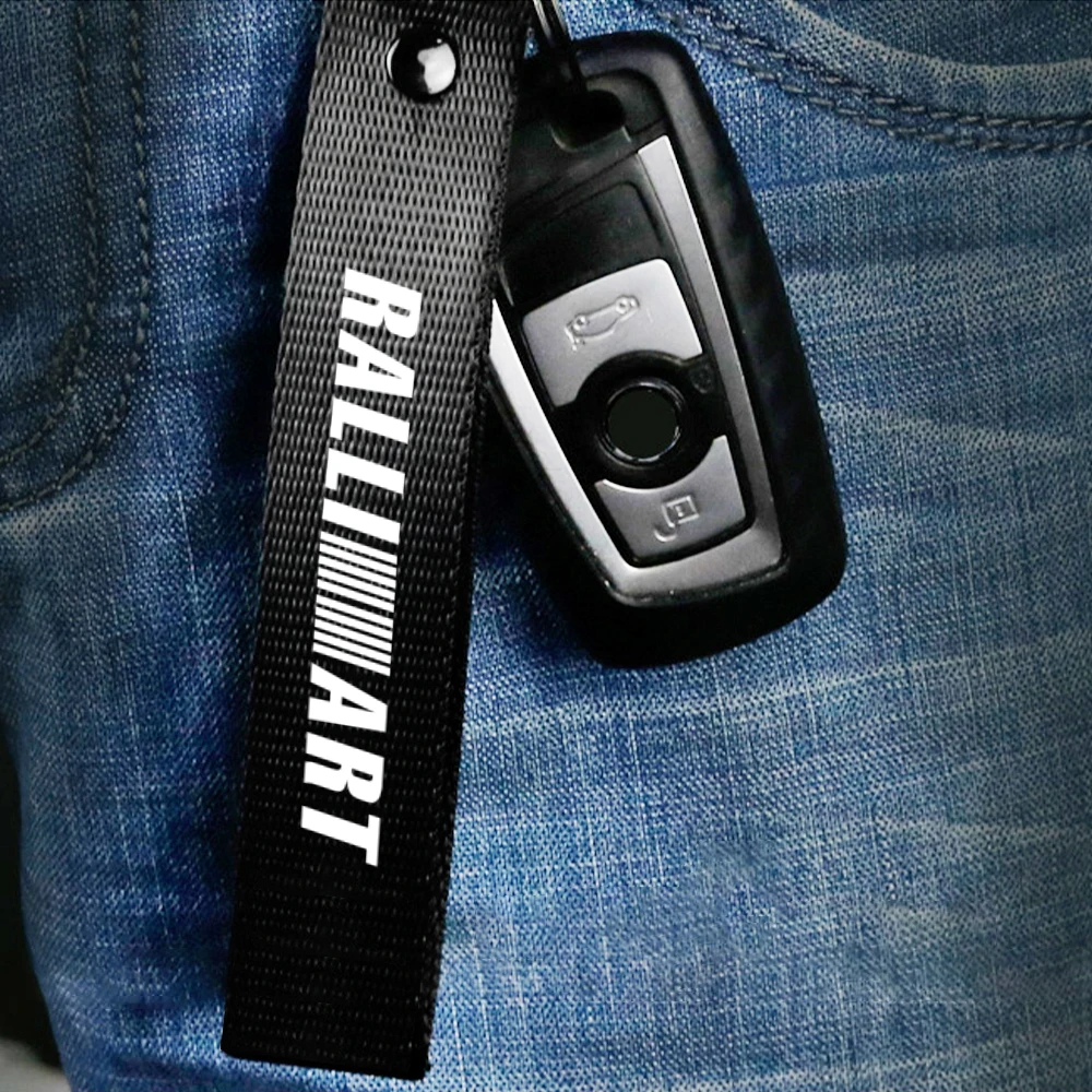 1 шт. 3D автомобильный Стайлинг Ralliart металлический брелок-эмблема брелок для