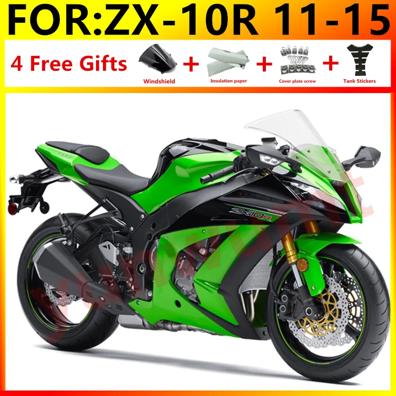Мотоциклетные ABS литьевые формы полные Обтекатели для Kawasaki ZX-10R ZX10R 2011 - 2015 11 12 13 14 15