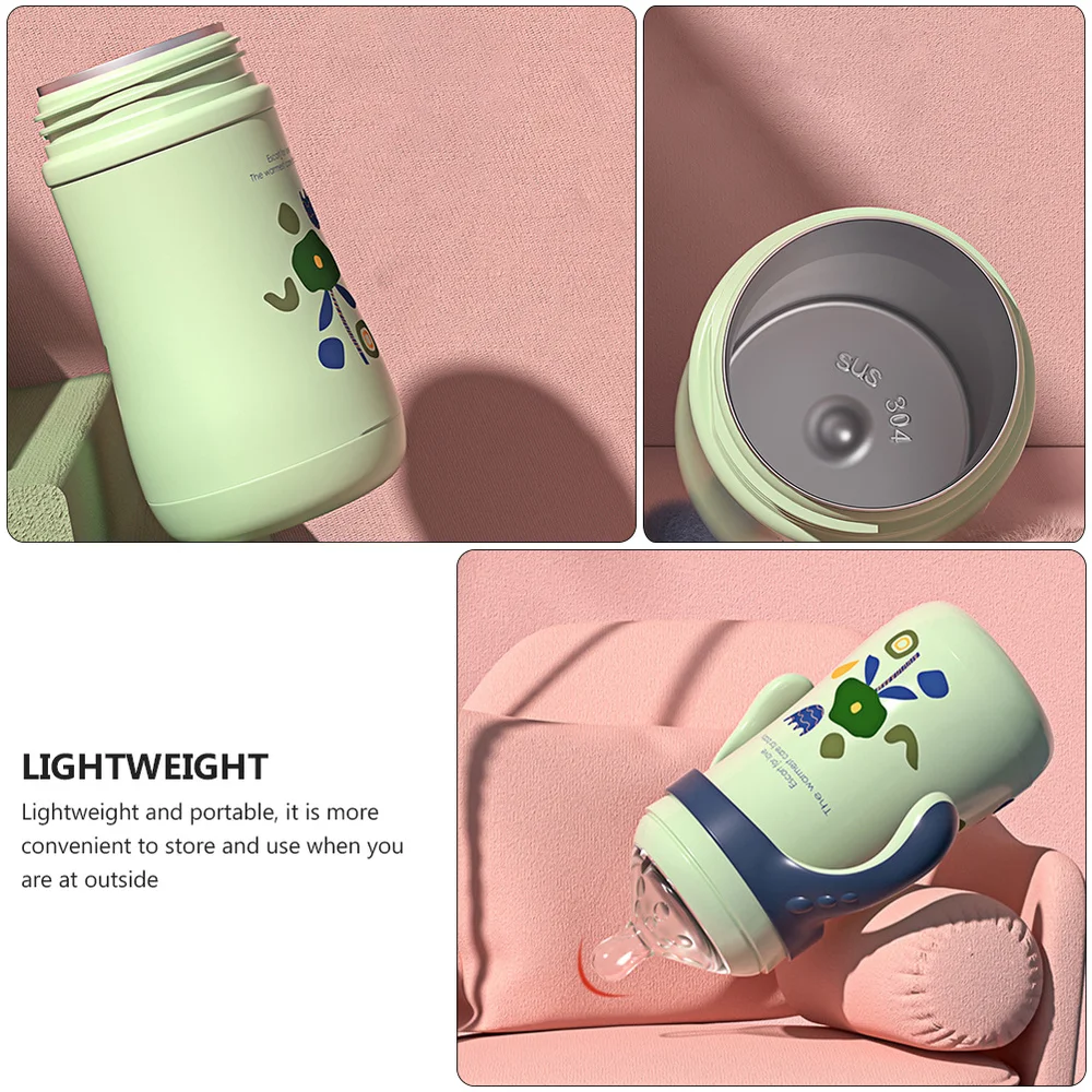 

1pc Durable Nursing Bottle Baby Feeding Bottle Newborn Feeding Bottle (Green)