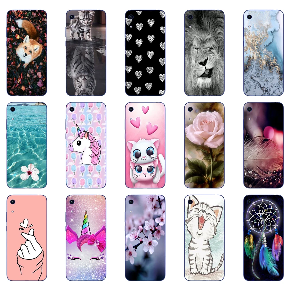 Чехол для Huawei honor 8A prime, силиконовый милый чехол для Huawei Honor 8A JAT-LX1 8 A Honor8A, Coque Funda, Кожаный противоударный 4