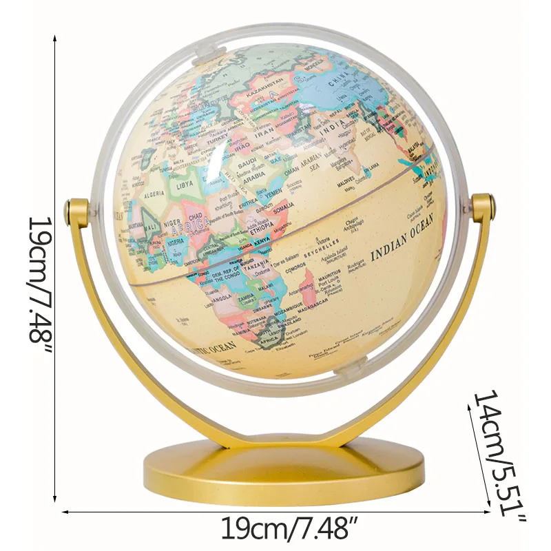 

Office Decoration Universal Globe Model Globe Map Ornaments Home Decoration Furnishings Study Room Display Crafts Kids Toys Gift