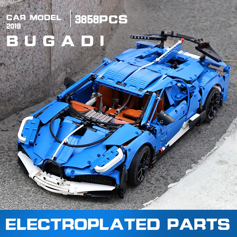 Высокотехнологичная спортивная гоночная модель автомобиля Mould King 13125