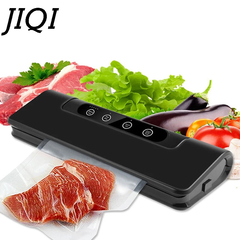 JIQI вакуумная упаковочная машина с двойным напряжением для пищевых продуктов