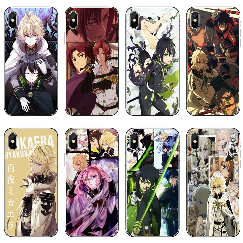 Owari no Seraph Of The End аксессуары чехол для телефона Xiaomi Redmi 9T 9C 9A 7 7A K20 6 6A S2 Note 9S 9 8 5A