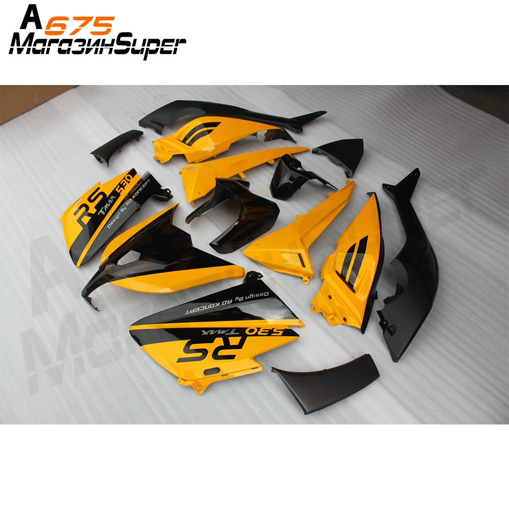 Комплект обтекателей из АБС пластика болты для кузова Yamaha TMAX 530 T MAX 2012 2013 2014 2015 2016