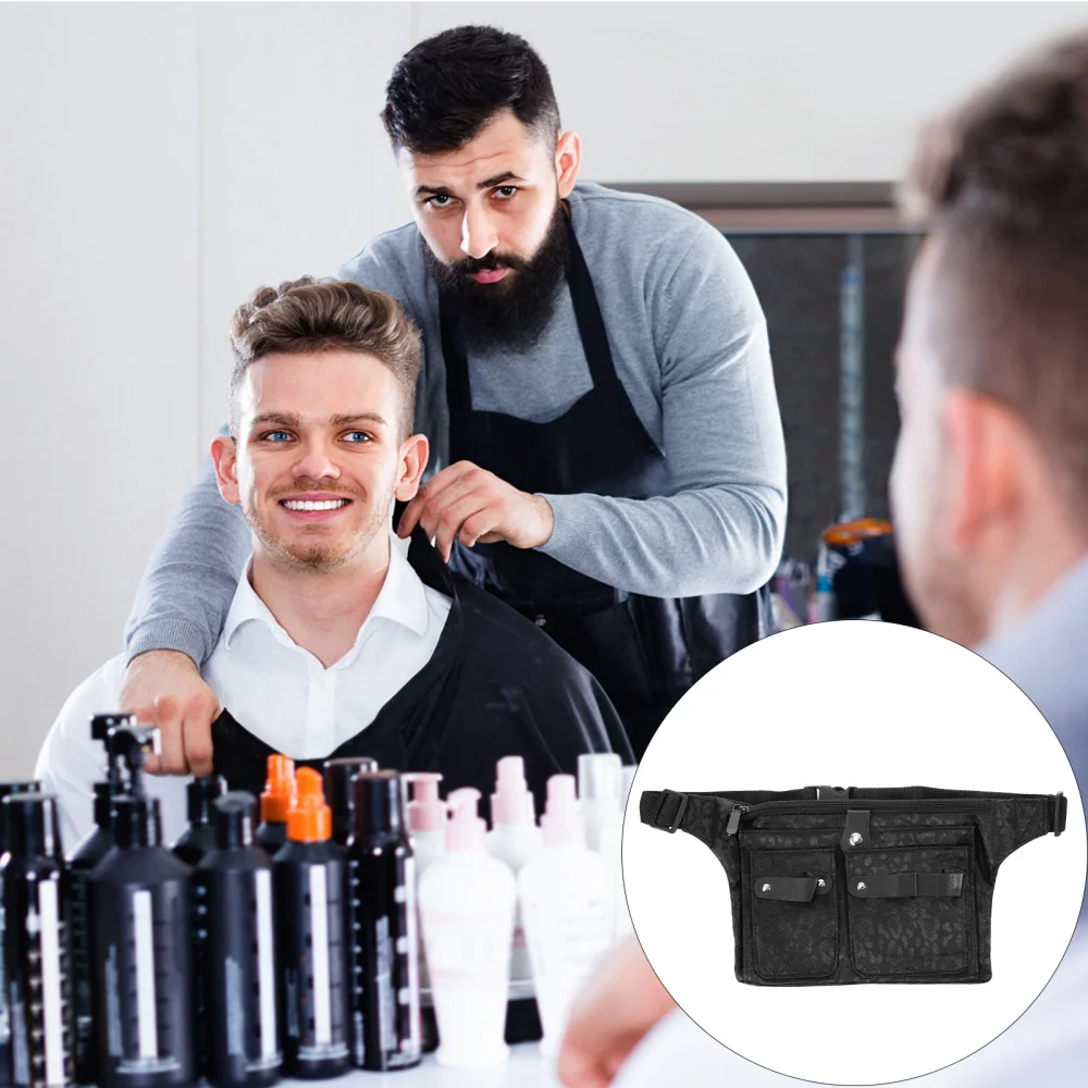 

Hairdressing Pouch Belt Multifunctional Hair Scissors Comb Tools Storage Bag