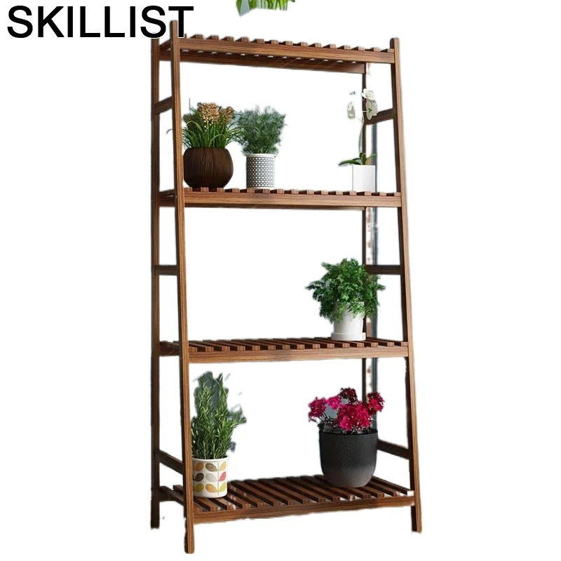 Стеллаж для горшков и растений комнатная лестница балкон подставка цветов