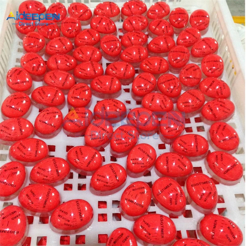 Таймер вареного яйца 1 шт. таймер для яиц экологичный пищевой пластик кухонные