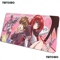 high school dxd mousepad kawaii gaming mouse pad 900x400x2mm pc computer gamer accessories mat natural rubber laptop desk pads