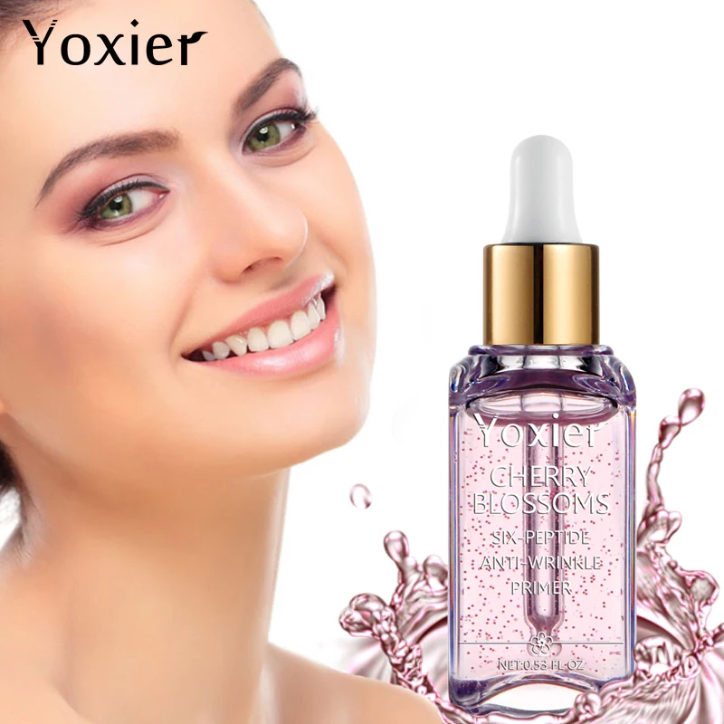 

Yoxier Hyaluronic Acid Face Serum Whitening Firming Skin Care Primer Ampoule Essential Oil Nourishing Collagen FacialSerum 15ml