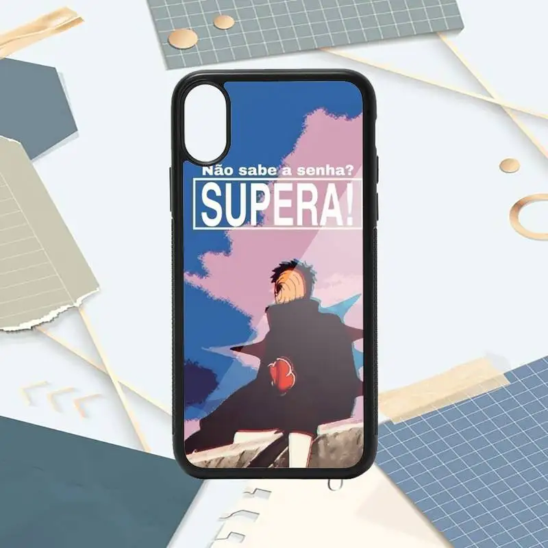 

Anime Naruto Pain Uchiha Obito Phone Case PC for iPhone 11 12 pro XS MAX 8 7 6 6S Plus X 5S SE 2020 XR