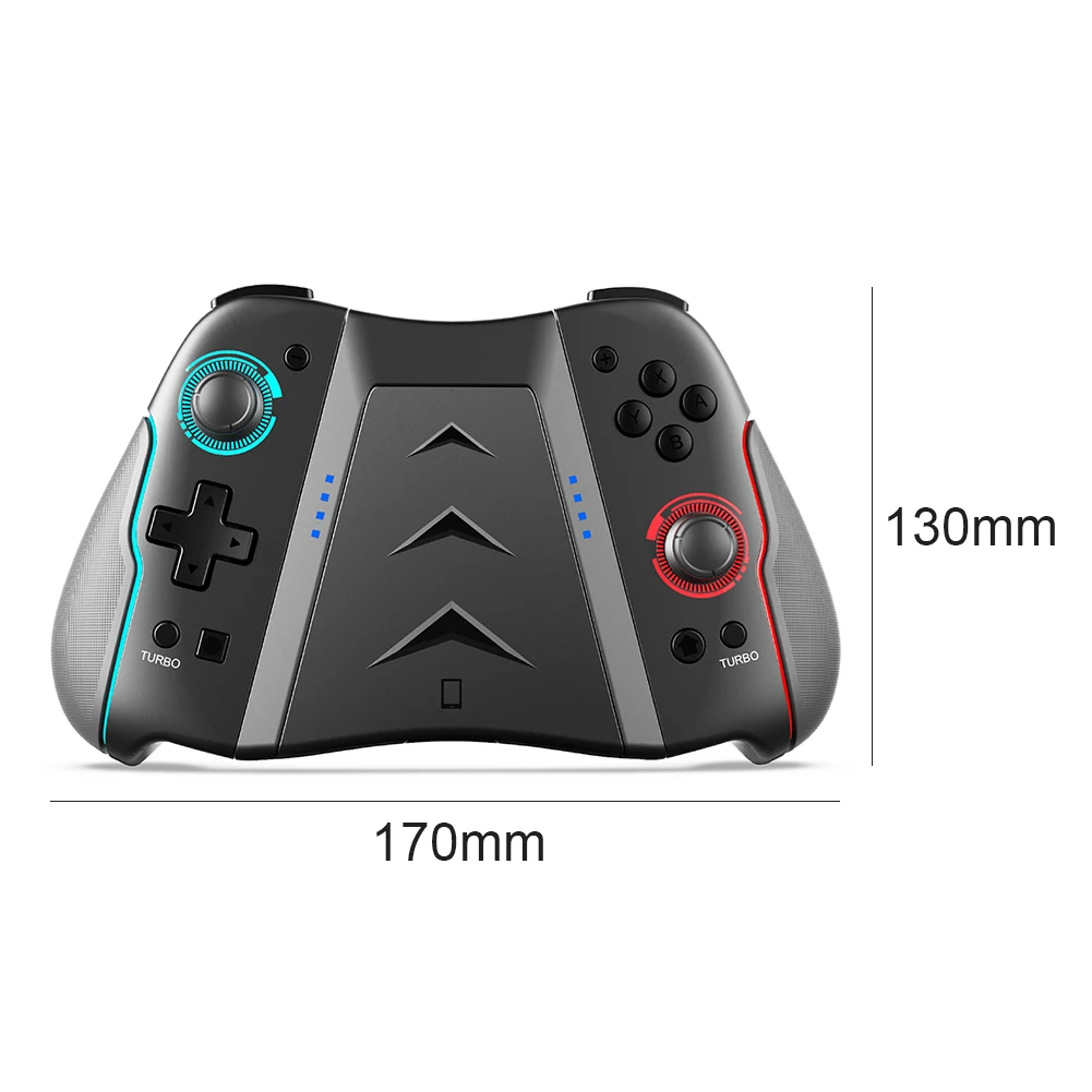 

Hot Left & Right Wireless Game Switch Bluetooth Gamepad With Turbo Dual Vibration Functions For Nintend Switch Ns Game Grip