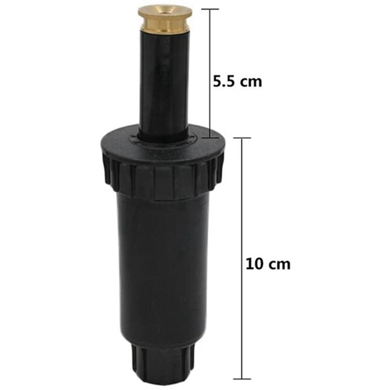 

8-Piece -Up Sprinkler 1/2 Inch Irrigation Lawn Garden Sprinkler Irrigation 180 Degree Refraction Watering Garden