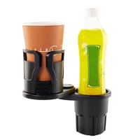 new car dual cup holder adjustable cup stand sunglasses phone organizer drinking bottle holder bracket car styling
