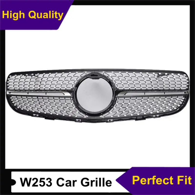 Передний бампер из АБС пластика решетка радиатора для бриллиантовой решетки GLC