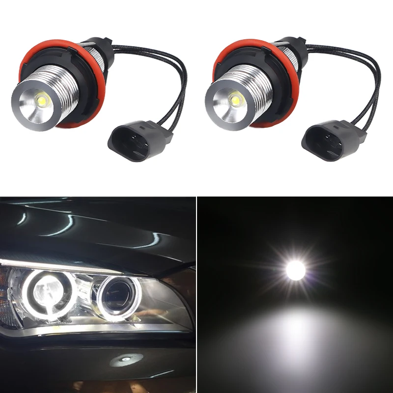 1 пара/2 шт. автомобильные габаритные огни Светодиодные ангельские глазки лампы