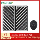 Электрический стимулятор мышц ног EMS Массажный коврик для ступней, массажный коврик для снятия боли в ногах, 6 режимов, 9 режимов, регулируемый