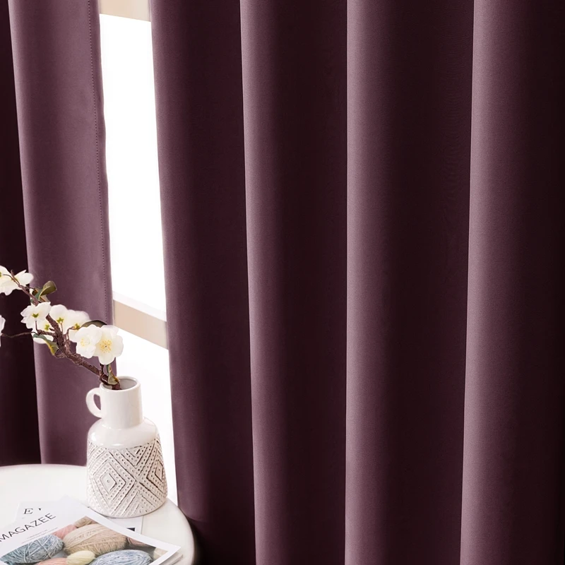 занавески на окна Современная Затемняющая штора для гостиной вино закончил