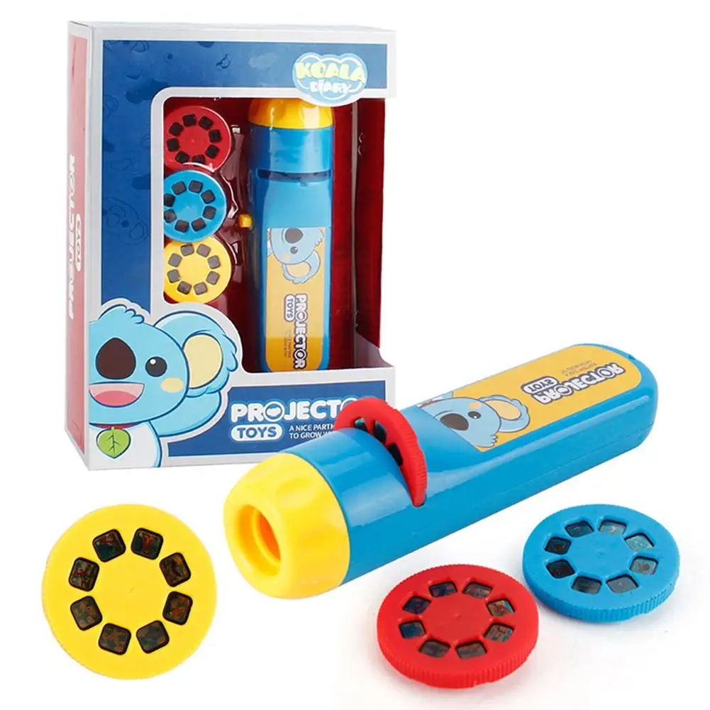 Мини проекционный фонарик обучающий игрушки для детей развивающая игра Спящая