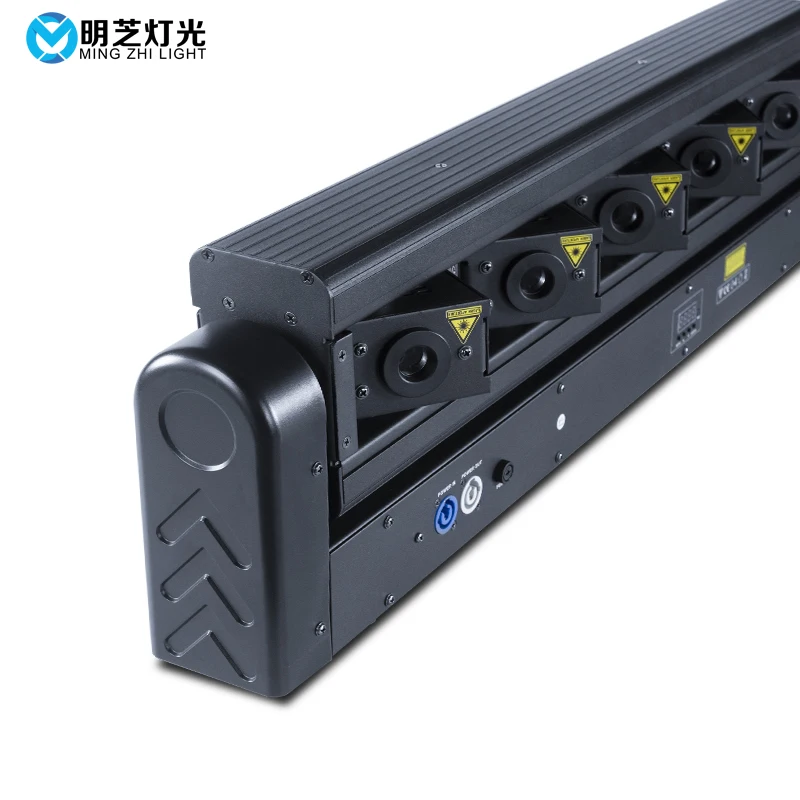 Mingzhi 6*300 МВт RGB полноцветная движущаяся головка 6 глаз лазерный луч световая