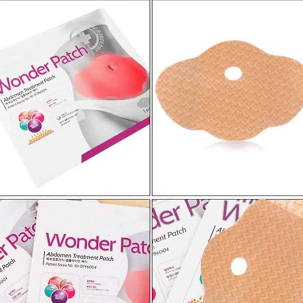 

30PCS Wonder Patch Quick Slimming Patch Belly Slim Patch Abdomen Slimming Fat Burning Navel Stick Weight Loss Slimer Tool