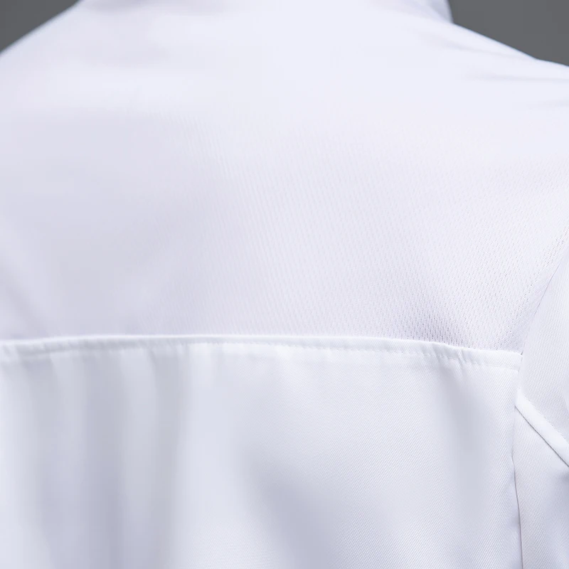 Ресторанная кухонная куртка с коротким рукавом для мужчин и женщин униформа шеф