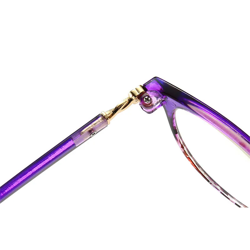 IBOODE Цветочные очки для чтения кошачий глаз женские и мужские дальнозоркости анти