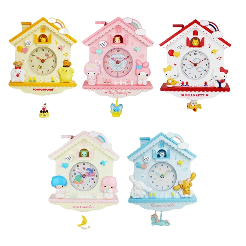 Милые аксессуары Sanrio Kitty My Melody Cinnamoroll симпатичная красота комната Спальня