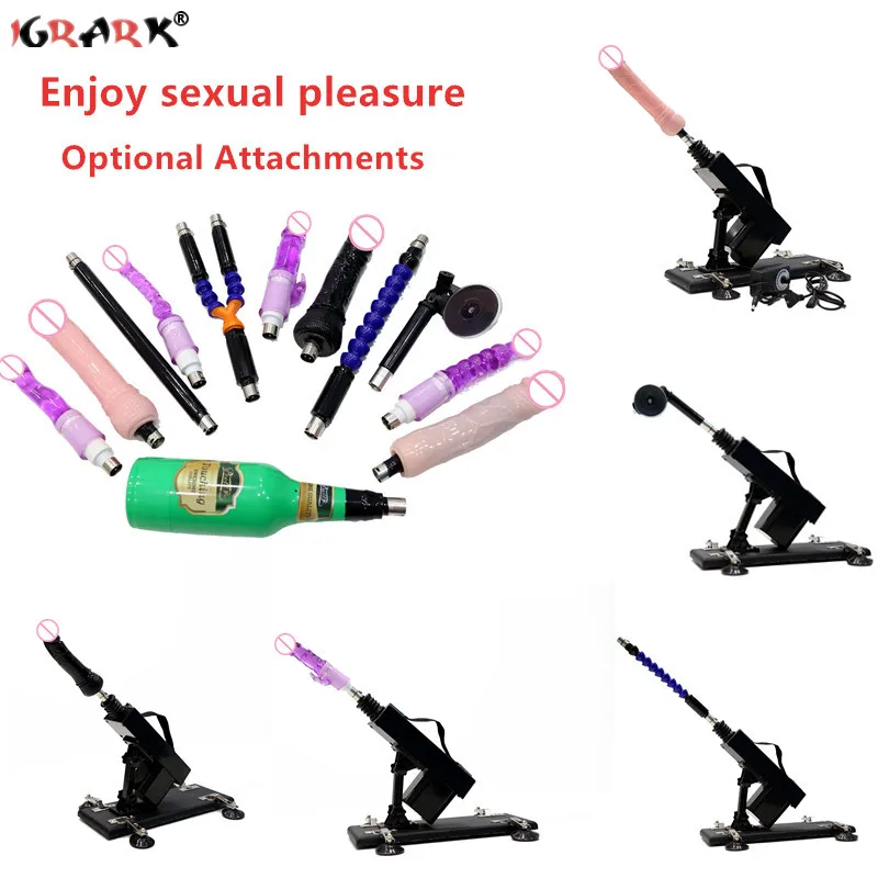 Automatic Sex Machine Vibrators Toys for Men Women 18+ Adults Big Dildo Attachements Cock Penis Anal Plug Female Masturbators | Красота и