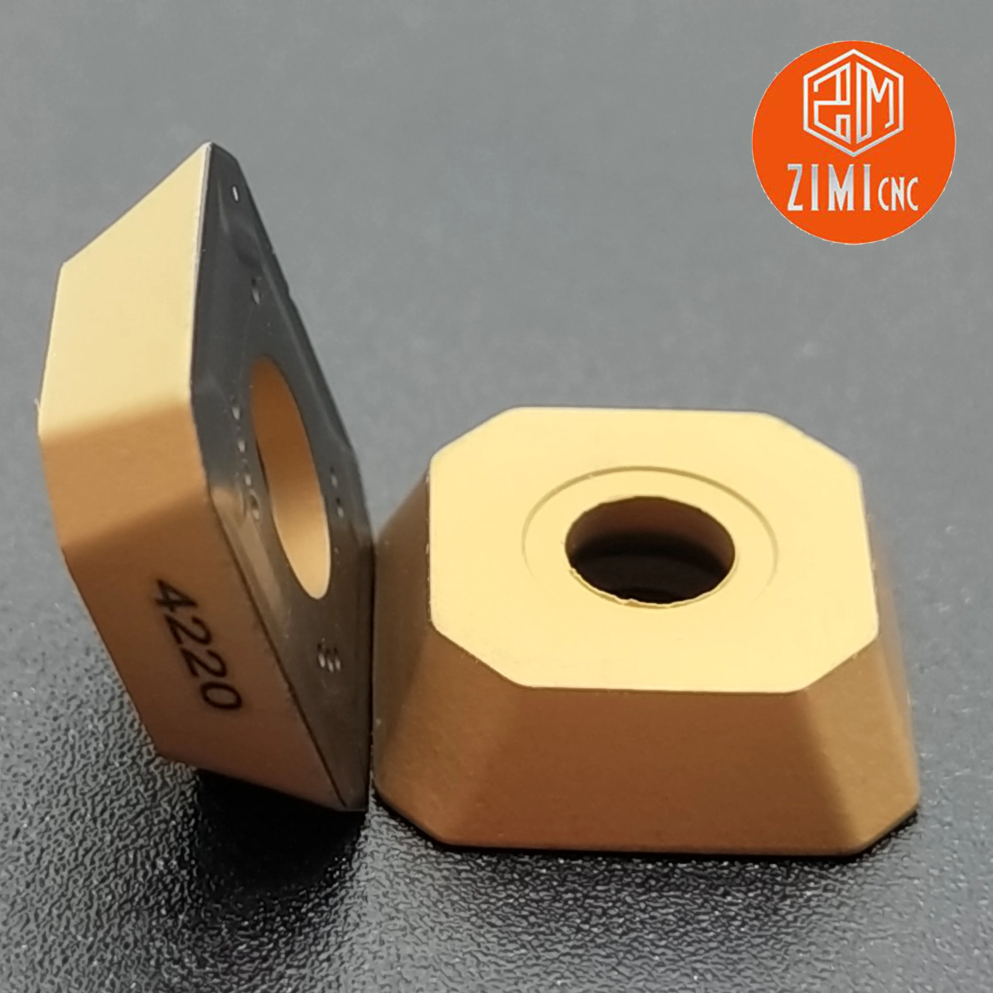 

10pcs R245-12T3M-PM 4220 Carbide Insert R245 12T3M PM CNC Lathe Milling Tool Cutting Tool