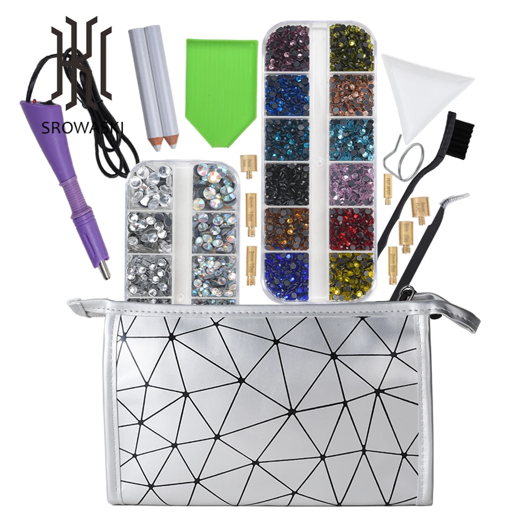 ЕС/США быстрый нагрев 7200 шт исправление стразы аппликатор для