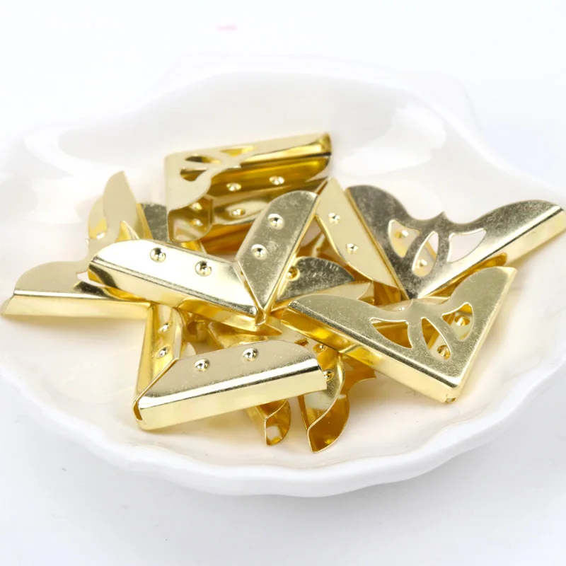 10 шт. металлические альбомы угловые протекторы для коробки декор светильник