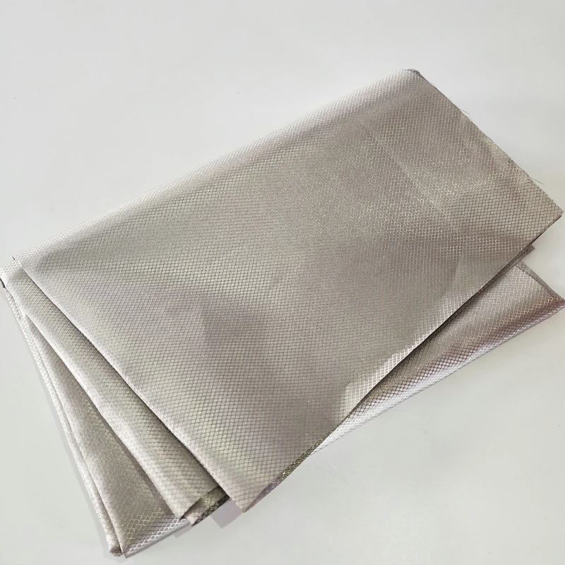 Токопроводящая экранирующая Эми Материал RFID Ripstop проводящая ткань для сумок RFID67 # R