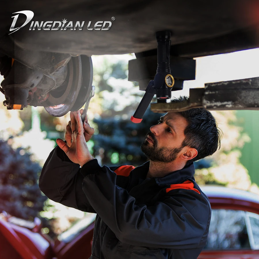 USB Перезаряжаемый рабочий светильник складной Рабочий СВЕТОДИОДНЫЙ свет