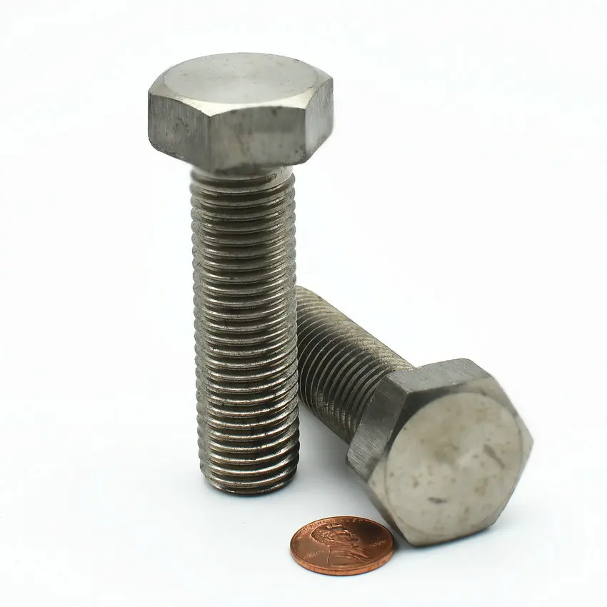 Титановые болты M20 Ti самодельные винты с шестигранной головкой крепеж для