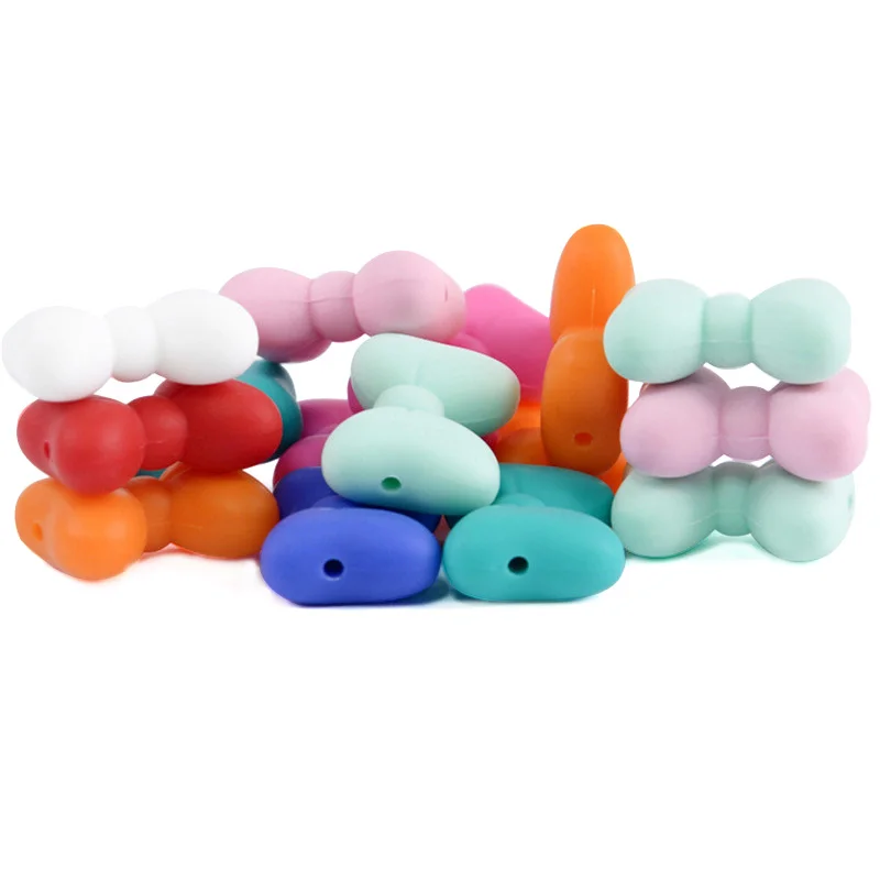 5 шт. силиконовые бусины в виде бабочек|Детские прорезыватели| |