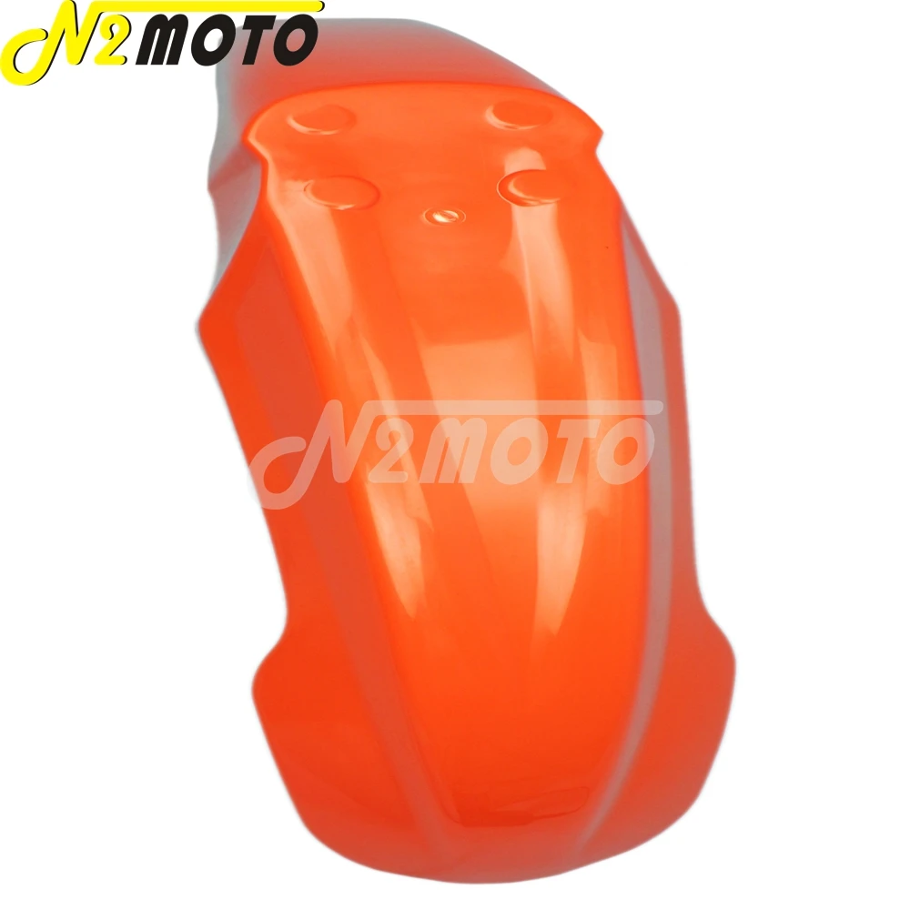 Мотоциклетное пластиковое оранжевое переднее крыло брызговик для мотокросса