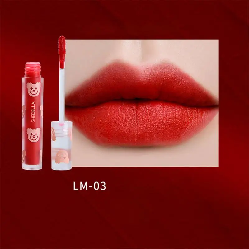 

Velvet Matte Lips Glaze Liquid Lip Gloss Moisturizing Mirror Shimmer Lips Glaze Professional Lipstick Sexy Lip Make Up QBMY
