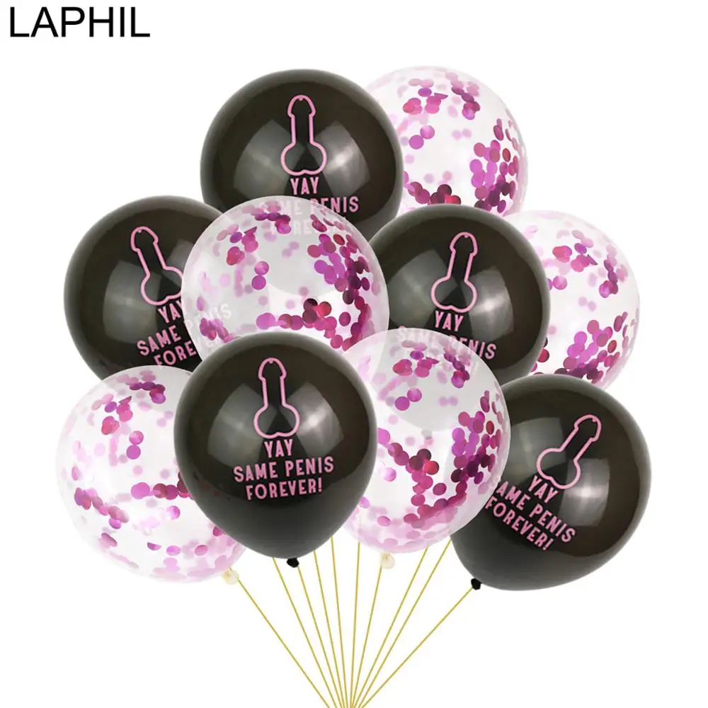 LAPHIL 10 шт. яй же пенис навсегда баллоны девичник украшение для вечеринки свадебный