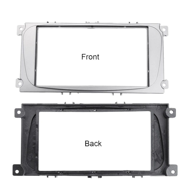 2Din автомобильный стерео радио DVD панель o Mount Fascia комплект для Ford Focus II Mondeo S-Max C-Max