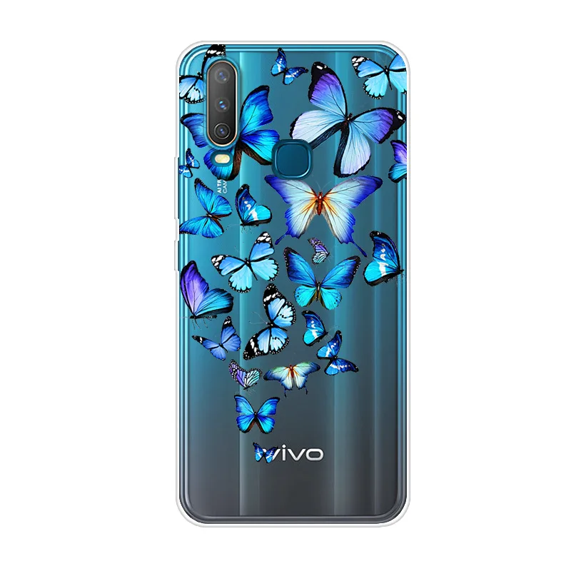 55 Чехол для Vivo Y17, мягкий силиконовый чехол из ТПУ для VIVO v17 neo Y91C Y91 Y15 Y12 V15 V15Pro Pro, чехол для телефона s для VivoY17 y95 - Цвет: 55