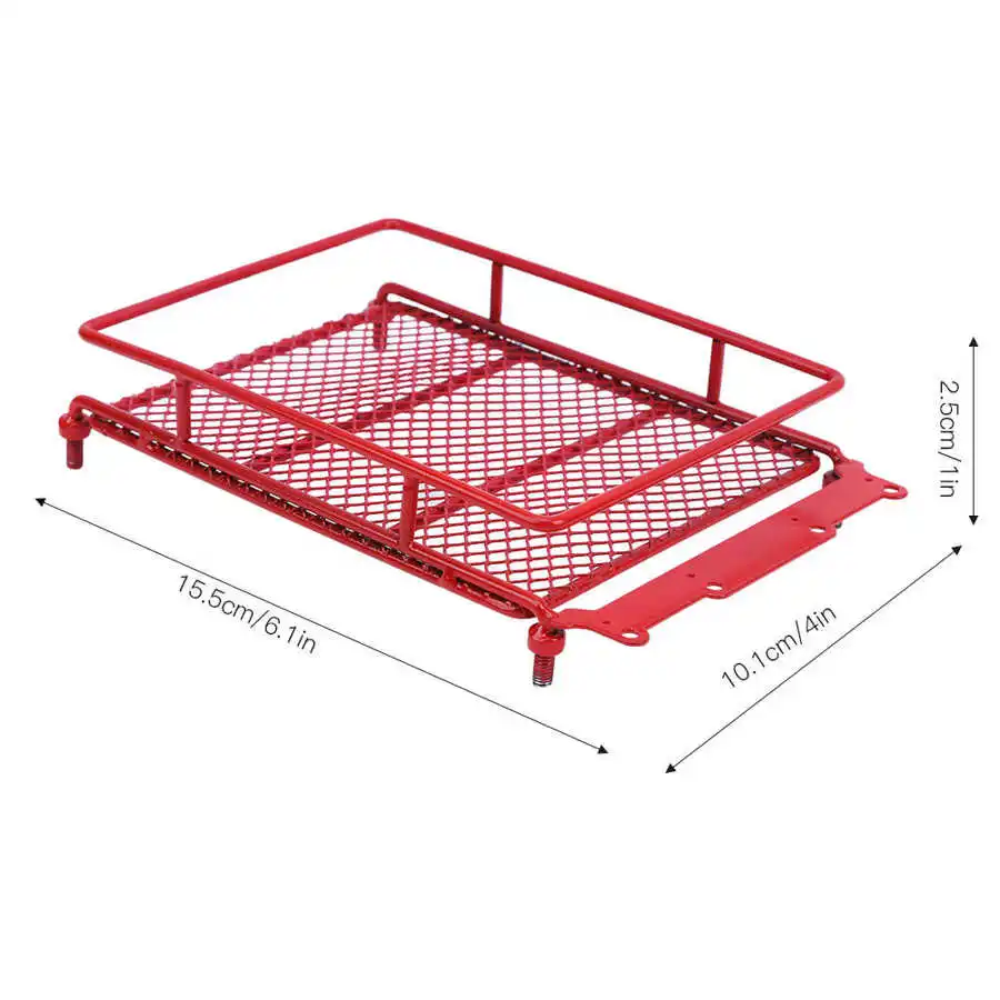 Металлический багажник на крышу RC со светодиодный светильник кой подходит для MN