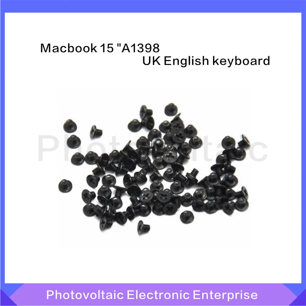 Новинка для Macbook Pro Retina 15 &quotA1398 английская клавиатура с подсветкой + винты