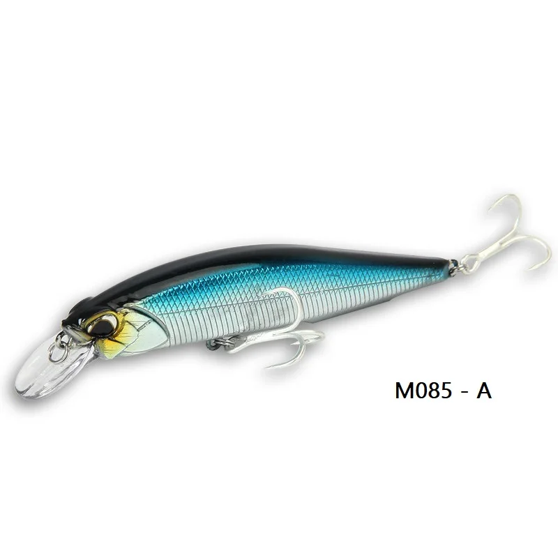 M085 - A Новые 14g 10 мм Minnow приманки для ловли рыбы; много цветов; Зимние Высокое качество плавающая качели плавающая приманка рыболовные снасти воблер pesca подледной рыбалки - Цвет: M085 - A