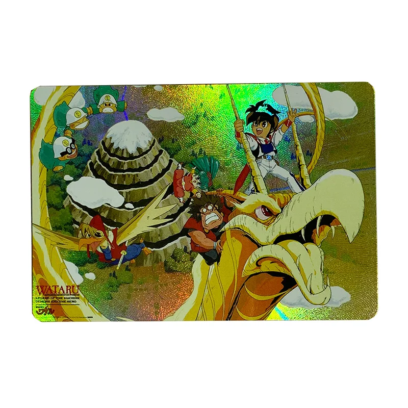 

1 шт. фигурки маджина эйюден Ватару аниме бронзирующие флэш-карты Shibaraku коллекционные модели подарки на день рождения для детей