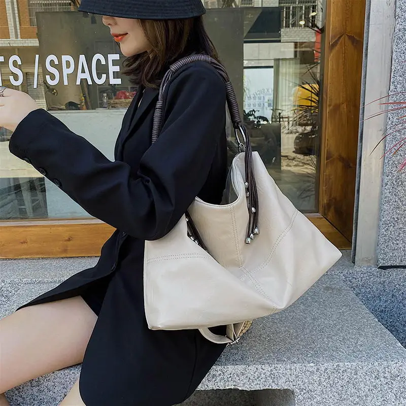 

DIINOVIVO винтажная Сумка-тоут женская Большая вместительная сумка через плечо женские мягкие сумки-мессенджеры из искусственной кожи WHDV1542