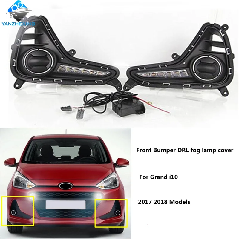 Для Hyundai Grand I10 2017 2018 с поворотным сигналом стильное реле водонепроницаемый 12 | Фара для авто в сборе -4000225935396
