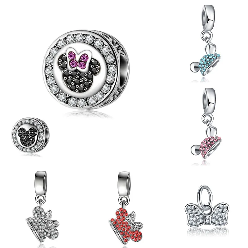 Fit charms plata de ley 925 браслет Ювелирная бижутерия с кристаллом Шарм горка Pendantss Морская звезда бусины в античном стиле DGB458