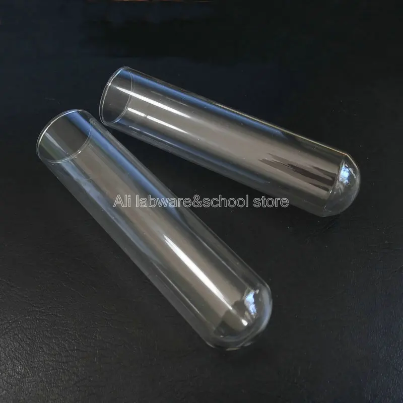 Бесплатная доставка лаборатория 25x100 мм стеклянные круглые пробирки маленький