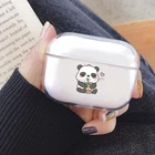 Чехол с изображением милой панды Boba Tea для Airpods Pro Air Pods Pro, чехол для наушников, аксессуары, защитный чехол из ТПУ для Airpods Pro